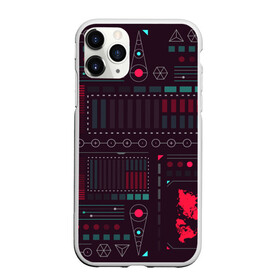 Чехол для iPhone 11 Pro Max матовый с принтом Cyber в Белгороде, Силикон |  | art | background | cyber | microchip | system | texture | арт | кибер | микросхема | система | текстура | фон