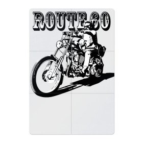 Магнитный плакат 2Х3 с принтом Трасса 60 в Белгороде, Полимерный материал с магнитным слоем | 6 деталей размером 9*9 см | biker | guy | headlight | man | motorcycle | route | байкер | мотоцикл | мужчина | парень | трасса | фара