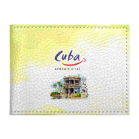 Обложка для студенческого билета с принтом Куба в Белгороде, натуральная кожа | Размер: 11*8 см; Печать на всей внешней стороне | cuba | карибы | куба | лето | пальмы | путешествия | солнце | туризм