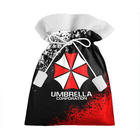 Подарочный 3D мешок с принтом RESIDENT EVIL UMBRELLA в Белгороде, 100% полиэстер | Размер: 29*39 см | ada wong | biohazard | leon | nemesis | project resistance | raccoon city | re | re3 | resident evil | resident evil 3 | rpd | stars | umbrella | ада вонг | амбрелла | немезис | ужасы