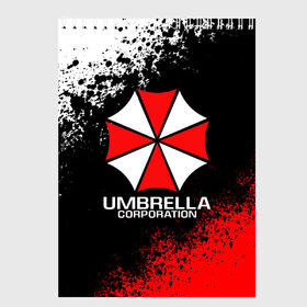 Скетчбук с принтом RESIDENT EVIL UMBRELLA в Белгороде, 100% бумага
 | 48 листов, плотность листов — 100 г/м2, плотность картонной обложки — 250 г/м2. Листы скреплены сверху удобной пружинной спиралью | ada wong | biohazard | leon | nemesis | project resistance | raccoon city | re | re3 | resident evil | resident evil 3 | rpd | stars | umbrella | ада вонг | амбрелла | немезис | ужасы