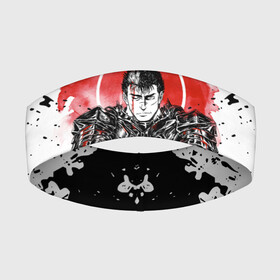 Повязка на голову 3D с принтом guts berserk blood в Белгороде,  |  | anime | anime berserk | berserk | knight | manga | аниме | аниме берсерк | берсерк | манга | рыцарь