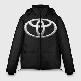 Мужская зимняя куртка 3D с принтом Toyota carbon в Белгороде, верх — 100% полиэстер; подкладка — 100% полиэстер; утеплитель — 100% полиэстер | длина ниже бедра, свободный силуэт Оверсайз. Есть воротник-стойка, отстегивающийся капюшон и ветрозащитная планка. 

Боковые карманы с листочкой на кнопках и внутренний карман на молнии. | 2020 | alphard | auto | camry | corolla | highlander | hilux | land cruiser 200 | prado | rav4 | sport | supra | toyota | tundra | авто | автомобиль | автомобильные | альфард | бренд | камри | марка | машины | спорт | тойота