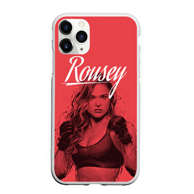 Чехол для iPhone 11 Pro матовый с принтом Ronda Rousey в Белгороде, Силикон |  | mma | ronda rousey | rowdy | ufc | мма | ронда роузи