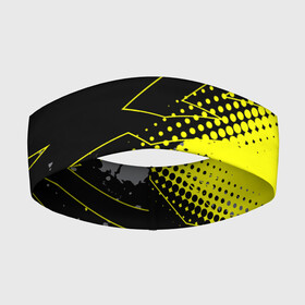 Повязка на голову 3D с принтом Черно желтый стиль для фитнеса в Белгороде,  |  | bona fide | bonafide | dance | fitness | gym | love | motivation | muscle | shaggy | workout | бона фидес | мотивация | олимпия | сила | спорт | фитнес