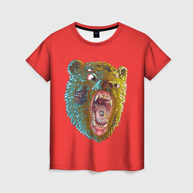 Женская футболка 3D с принтом Little Big в Белгороде, 100% полиэфир ( синтетическое хлопкоподобное полотно) | прямой крой, круглый вырез горловины, длина до линии бедер | 20 | 2020 | bear | big | eurovision | little | music | rus | russia | биг | бузова | евровидение | ильич | крыса | литл | медведь | музыка | россия