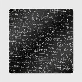 Магнит виниловый Квадрат с принтом Математические формулы в Белгороде, полимерный материал с магнитным слоем | размер 9*9 см, закругленные углы | Тематика изображения на принте: formula | math | school | алгебра | математика | матеша | предметы | теорема | универ | физика | формула | школа