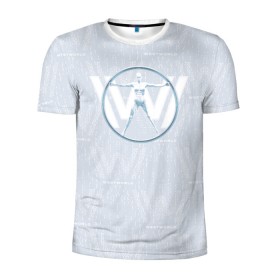 Мужская футболка 3D спортивная с принтом Westworld в Белгороде, 100% полиэстер с улучшенными характеристиками | приталенный силуэт, круглая горловина, широкие плечи, сужается к линии бедра | Тематика изображения на принте: vdosadir | westworld | джонатан нолан | западный мир | лиза джой | мир дикого запада