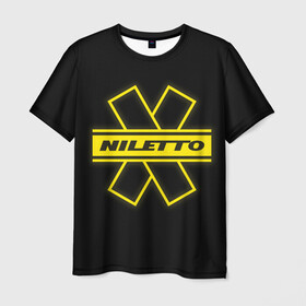 Мужская футболка 3D с принтом NILETTO в Белгороде, 100% полиэфир | прямой крой, круглый вырез горловины, длина до линии бедер | dancer | dancing | music | niletto | pop | rap | любимка | музыка | нилето | нилетто | певец | поп | попса | реп | репер | рэп | танцор | танцы
