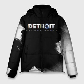 Мужская зимняя куртка 3D с принтом DetroitBecome Human в Белгороде, верх — 100% полиэстер; подкладка — 100% полиэстер; утеплитель — 100% полиэстер | длина ниже бедра, свободный силуэт Оверсайз. Есть воротник-стойка, отстегивающийся капюшон и ветрозащитная планка. 

Боковые карманы с листочкой на кнопках и внутренний карман на молнии. | action | ai | android | connor | detroit become human | game | rk 800 | rk 900 | андроиды | детектив | игра | игры | интерактивное кино | кара | коннор | логотип | маркус | роботы | фирменный стиль | экшн