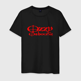 Мужская футболка хлопок с принтом Ozzy Osbourne в Белгороде, 100% хлопок | прямой крой, круглый вырез горловины, длина до линии бедер, слегка спущенное плечо. | black sabbath | michael osbourne | ozzy osbourne | джон майкл осборн | дум метал | оззи | осборн | хард рок | хеви метал