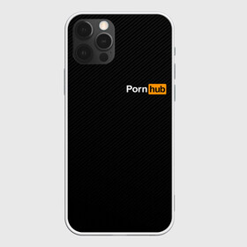 Чехол для iPhone 12 Pro Max с принтом PORNHUB | ПОРНХАБ (Z) в Белгороде, Силикон |  | brand | brazzers | hub | mode | бразерс | бренд | мода