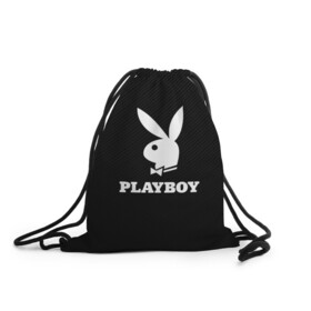 Рюкзак-мешок 3D с принтом PLAYBOY | ПЛЕЙБОЙ (Z) в Белгороде, 100% полиэстер | плотность ткани — 200 г/м2, размер — 35 х 45 см; лямки — толстые шнурки, застежка на шнуровке, без карманов и подкладки | brand | brazzers | faketaxi | hub | mode | playboy | бразерс | бренд | мода | фейк такси