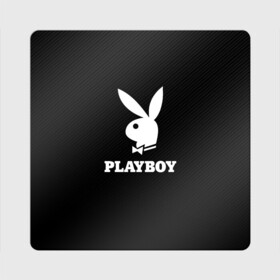 Магнит виниловый Квадрат с принтом PLAYBOY | ПЛЕЙБОЙ (Z) в Белгороде, полимерный материал с магнитным слоем | размер 9*9 см, закругленные углы | brand | brazzers | faketaxi | hub | mode | playboy | бразерс | бренд | мода | фейк такси