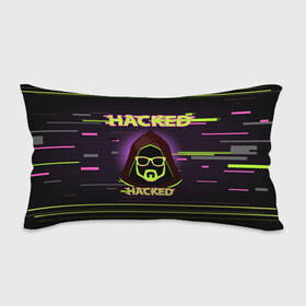 Подушка 3D антистресс с принтом Hacked в Белгороде, наволочка — 100% полиэстер, наполнитель — вспененный полистирол | состоит из подушки и наволочки на молнии | cybepunk | hacked | hacker | it | аноним | анонимус | взлом | взломщик | киберпанк | программист | хак | хакер