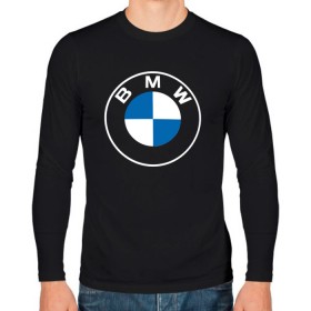 Мужской лонгслив хлопок с принтом BMW LOGO 2020 в Белгороде, 100% хлопок |  | bmw | bmw motorsport | bmw performance | carbon | m | motorsport | performance | sport | бмв | карбон | моторспорт | спорт