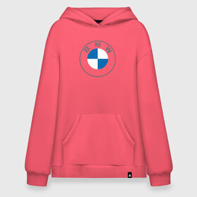 Худи SuperOversize хлопок с принтом BMW LOGO 2020 в Белгороде, 70% хлопок, 30% полиэстер, мягкий начес внутри | карман-кенгуру, эластичная резинка на манжетах и по нижней кромке, двухслойный капюшон
 | bmw | bmw motorsport | bmw performance | carbon | m | motorsport | performance | sport | бмв | карбон | моторспорт | спорт