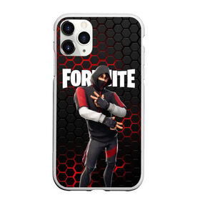 Чехол для iPhone 11 Pro Max матовый с принтом FORTNITE IKONIK в Белгороде, Силикон |  | fortnite | fortnite 2 | fortnite x маршмелло | ikonik | marshmello | ninja | ninja streamer | иконик | ниндзя | фортнайт | фортнайт 2 | фортнайт глава 2