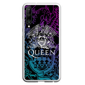 Чехол для Honor P30 с принтом QUEEN в Белгороде, Силикон | Область печати: задняя сторона чехла, без боковых панелей | Тематика изображения на принте: queen | rock | we will rock you | брайан мэи | группа queen | группа квин | джон дикон | квин | королева | король | роджер тейлор | рок | фредди меркьюри