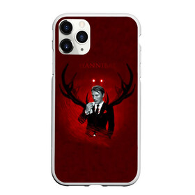 Чехол для iPhone 11 Pro матовый с принтом Hannibal в Белгороде, Силикон |  | hannibal | red | актер | ганнибал | ганнибал лектор | герой | кино | костюм | мадс миккельсен | надпись | парню | персонаж | прикольная | рога | сериал | фбр | хью дэнси | человек