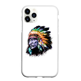 Чехол для iPhone 11 Pro Max матовый с принтом Индеец в Белгороде, Силикон |  | Тематика изображения на принте: art | wolf | америка | вождь | волк | голова | индеец | майя | навахо | парню | перья | племя | портрет | прикольная | сша | человек | чероки
