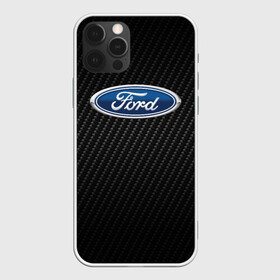 Чехол для iPhone 12 Pro Max с принтом Ford Carbone | Форд Карбон в Белгороде, Силикон |  | explorer | fiesta | focus | ford | gt40 | kuga | mondeo | mustang | авто | автомобиль | ам | куга | машина | мондео | мустанг | фиеста | фокус | форд