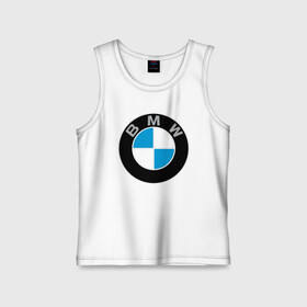 Детская майка хлопок с принтом BMW в Белгороде,  |  | bmw | brand | car | germany | logo | speed | беха | бмв | бренд | германия | дрифт | лого | логотип | машина | надпись | парню | скорость | тачка | фирма