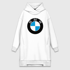 Платье-худи хлопок с принтом BMW в Белгороде,  |  | bmw | brand | car | germany | logo | speed | беха | бмв | бренд | германия | дрифт | лого | логотип | машина | надпись | парню | скорость | тачка | фирма