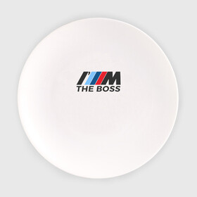 Тарелка с принтом BMW THE BOSS в Белгороде, фарфор | диаметр - 210 мм
диаметр для нанесения принта - 120 мм | bmw | bmw performance | m | motorsport | performance | бмв | бэха | моторспорт