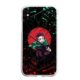 Чехол для iPhone XS Max матовый с принтом KIMETSU NO YAIBA в Белгороде, Силикон | Область печати: задняя сторона чехла, без боковых панелей | demon slayer | kimetsu no yaiba | nezuko | shinobu | slayer | tanjiro | zenitsu | гию томиока | зенитцу | иноске хашибира | клинок рассекающий демонов | незуко | танджиро | шинобу кочо