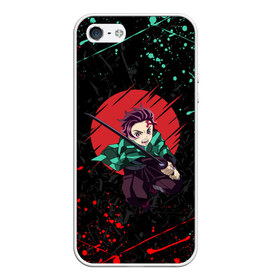 Чехол для iPhone 5/5S матовый с принтом KIMETSU NO YAIBA в Белгороде, Силикон | Область печати: задняя сторона чехла, без боковых панелей | demon slayer | kimetsu no yaiba | nezuko | shinobu | slayer | tanjiro | zenitsu | гию томиока | зенитцу | иноске хашибира | клинок рассекающий демонов | незуко | танджиро | шинобу кочо