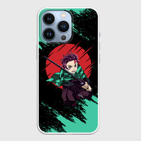 Чехол для iPhone 13 Pro с принтом Kimetsu no yaiba зеленые штрихи в Белгороде,  |  | demon slayer | kimetsu no yaiba | nezuko | shinobu | slayer | tanjiro | zenitsu | гию томиока | зенитцу | иноске хашибира | клинок рассекающий демонов | незуко | танджиро | шинобу кочо