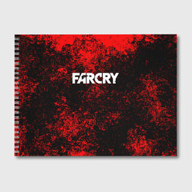 Альбом для рисования с принтом FARCRY в Белгороде, 100% бумага
 | матовая бумага, плотность 200 мг. | Тематика изображения на принте: far cry | far cry 5 | far cry new dawn | far cry primal | farcry | fc 5 | fc5 | game | new dawn | primal | игры | постапокалипсис | фар край | фар край 5