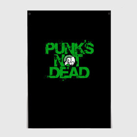 Постер с принтом Punks Not Dead в Белгороде, 100% бумага
 | бумага, плотность 150 мг. Матовая, но за счет высокого коэффициента гладкости имеет небольшой блеск и дает на свету блики, но в отличии от глянцевой бумаги не покрыта лаком | art | punk | punks not dead | rock | sons of anarchy | анархия | арт | группа | егор летов | логотип | музыка | надпись | панк | панк рок | прикольная | рок | свобода | хаос