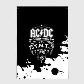 Постер с принтом AC/DC T.N.T. в Белгороде, 100% бумага
 | бумага, плотность 150 мг. Матовая, но за счет высокого коэффициента гладкости имеет небольшой блеск и дает на свету блики, но в отличии от глянцевой бумаги не покрыта лаком | ac dc | acdc | acdc ас дс | angus | back in black | highway to hell | mckinnon | young | австралийская | ангус янг | ас дс | асдс | блюз | в форме | гитара | группа | крис слэйд | метал | молния | музыка | п | певец | рок | рок н ролл