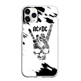 Чехол для iPhone 11 Pro Max матовый с принтом AC DC в Белгороде, Силикон |  | ac dc | acdc | acdc ас дс | angus | back in black | highway to hell | mckinnon | young | австралийская | ангус янг | ас дс | асдс | блюз | в форме | гитара | группа | крис слэйд | метал | молния | музыка | п | певец | рок | рок н ролл