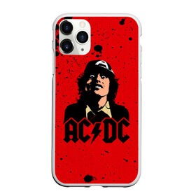 Чехол для iPhone 11 Pro Max матовый с принтом AC DC в Белгороде, Силикон |  | ac dc | acdc | acdc ас дс | angus | back in black | highway to hell | mckinnon | young | австралийская | ангус янг | ас дс | асдс | блюз | в форме | гитара | группа | крис слэйд | метал | молния | музыка | п | певец | рок | рок н ролл