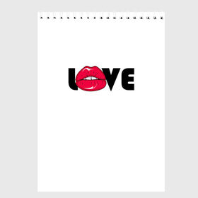 Скетчбук с принтом love (W) в Белгороде, 100% бумага
 | 48 листов, плотность листов — 100 г/м2, плотность картонной обложки — 250 г/м2. Листы скреплены сверху удобной пружинной спиралью | Тематика изображения на принте: kiss | love | me | буквы | горошек | губы | девушке | женщине | лов | любим | люблю | любовь | меня | мне | мужчине | надпись | парню | подарок | поцелуй | рот | тебя | уже