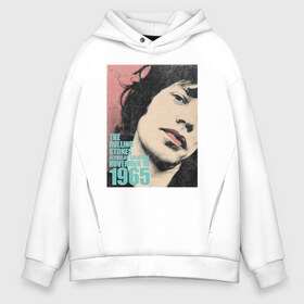 Мужское худи Oversize хлопок с принтом Mick Jagger в Белгороде, френч-терри — 70% хлопок, 30% полиэстер. Мягкий теплый начес внутри —100% хлопок | боковые карманы, эластичные манжеты и нижняя кромка, капюшон на магнитной кнопке | mick jagger | music | rock | rolling stones | музыка | рок