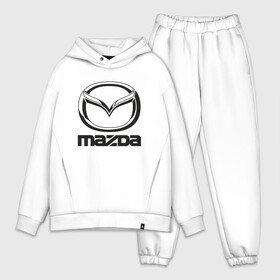 Мужской костюм хлопок OVERSIZE с принтом MAZDA LOGO | МАЗДА ЛОГО в Белгороде,  |  | Тематика изображения на принте: auto | mazda | mps | sport | авто | автомобиль | автомобильные | бренд | мазда | марка | машины | мпс | спорт