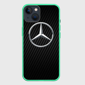 Чехол для iPhone 13 с принтом MERCEDES CARBONE | МЕРСЕДЕС КАРБОН в Белгороде,  |  | 2020 | amg | auto | brabus | clk | cls | glk | mercedes | mercedes benz | slk | sport | авто | автомобиль | автомобильные | амг | брабус | бренд | глк | марка | машины | мерседес | слк | спорт | цлк | цлс