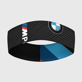 Повязка на голову 3D с принтом BMW M PERFORMANCE в Белгороде,  |  | bmw | bmw motorsport | bmw performance | carbon | m | motorsport | performance | sport | бмв | карбон | моторспорт | спорт