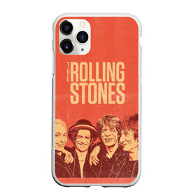 Чехол для iPhone 11 Pro Max матовый с принтом The Rolling Stones в Белгороде, Силикон |  | Тематика изображения на принте: mick jagger | music | rock | rolling stones | музыка | рок