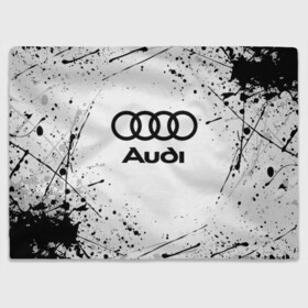 Плед 3D с принтом  AUDI в Белгороде, 100% полиэстер | закругленные углы, все края обработаны. Ткань не мнется и не растягивается | Тематика изображения на принте: audi | auto | sport | авто | автомобиль | автомобильные | ауди | бренд | марка | машины | спорт