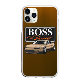 Чехол для iPhone 11 Pro Max матовый с принтом Boss Racing в Белгороде, Силикон |  | auto | check point | city style | jdm | street racing | авто | автомобиль | ам | гонщик | ждм | машина | скорость | стритрейсеры | уличные гонки