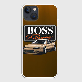 Чехол для iPhone 13 с принтом Boss Racing | BOSS JDM в Белгороде,  |  | auto | check point | city style | jdm | street racing | авто | автомобиль | ам | гонщик | ждм | машина | скорость | стритрейсеры | уличные гонки