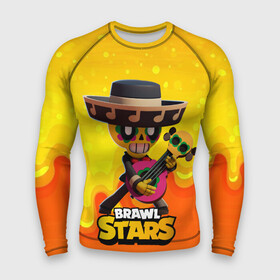 Мужской рашгард 3D с принтом Brawl stars poco Поко в Белгороде,  |  | brawl | brawl stars | brawlstars | brawl_stars | jessie | poco | бравл | бравлстарс | поко