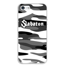 Чехол для iPhone 5/5S матовый с принтом Камуфляж Sabaton в Белгороде, Силикон | Область печати: задняя сторона чехла, без боковых панелей | Тематика изображения на принте: battle | panzerkampf | primo victoria | sabaton | the art of war | the great war | атака мертвецов | бисмарк | броден | войны | группа | йоаким | латный ботинок | метал | ночные ведьмы | пауэр | рок | рыцарские доспехи | сабатон