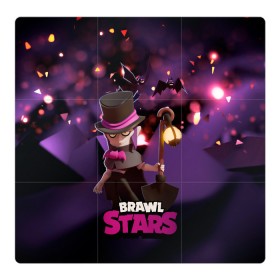 Магнитный плакат 3Х3 с принтом Brawl stars Mortis Мортис в Белгороде, Полимерный материал с магнитным слоем | 9 деталей размером 9*9 см | Тематика изображения на принте: brawl | brawl stars | brawlstars | brawl_stars | jessie | mortis | бравл | бравлстарс | мортис