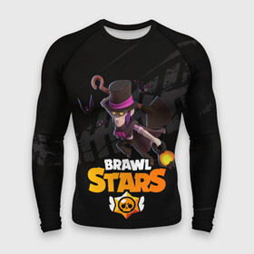 Мужской рашгард 3D с принтом Brawl stars Mortis Мортис в Белгороде,  |  | brawl | brawl stars | brawlstars | brawl_stars | jessie | mortis | бравл | бравлстарс | ворон | мортис